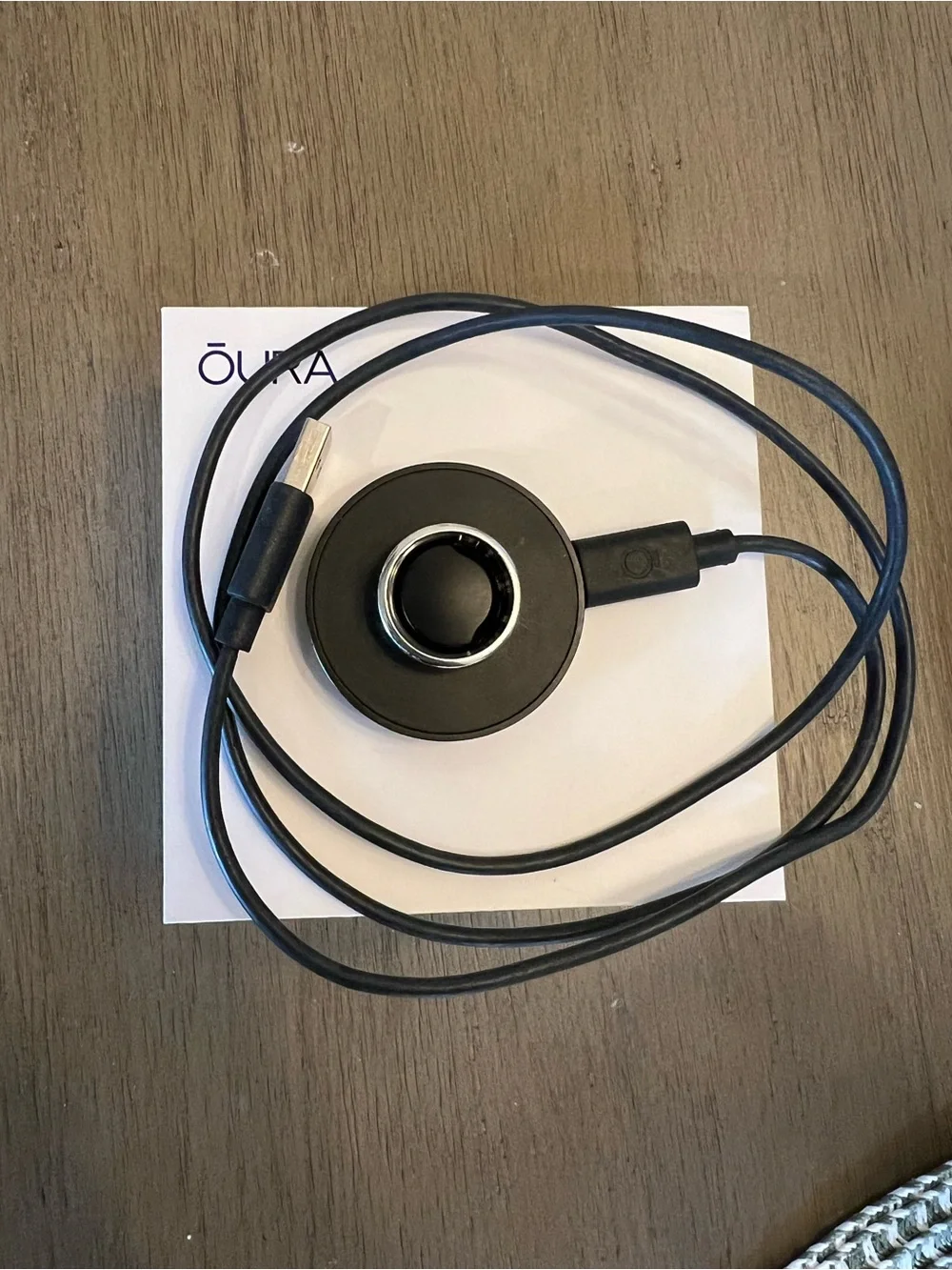 Oura Ring Gen 3 Horizon Silver-Size 8